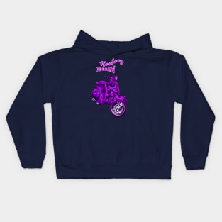 Healing and touring Kids Hoodie